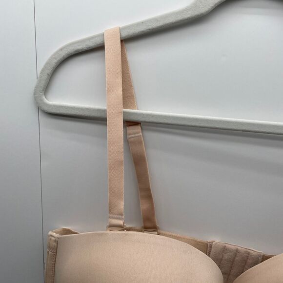 Wacoal Womens Red Carpet Strapless Convertible Bra 42DDD Beige 854119 - Picture 4 of 8